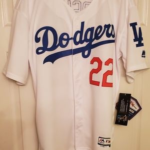 New Large Dodgers Kershaw Jersey